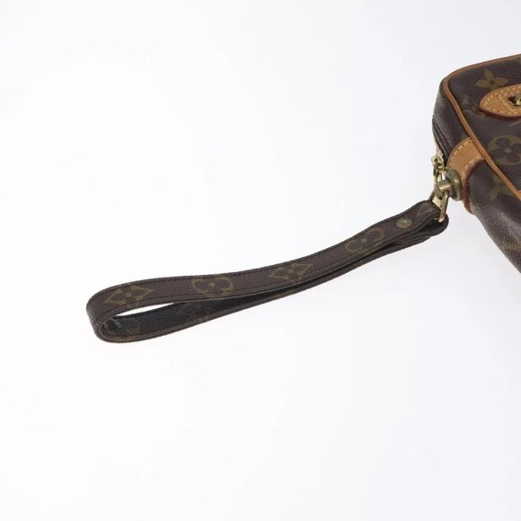 LOUIS VUITTON Monogram Marly Dragonne GM Clutch Bag LV Auth - Picture 9 of 16